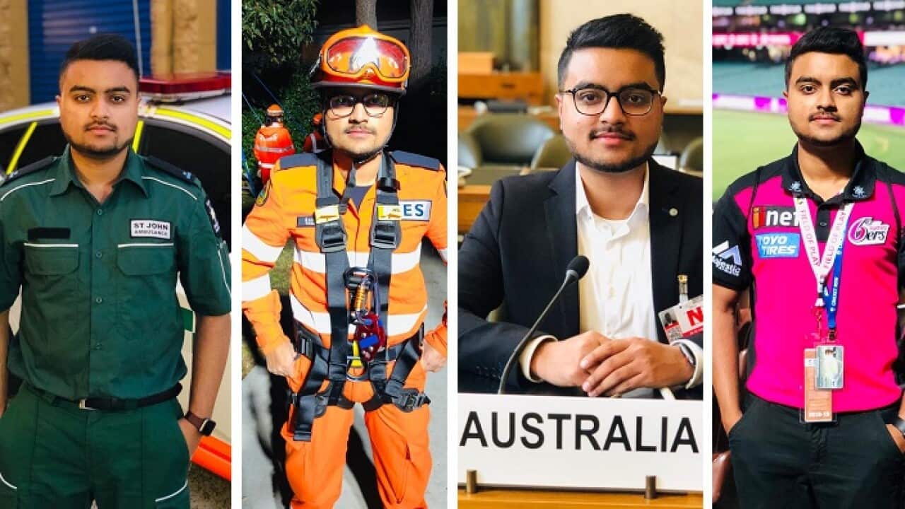 International student Rahim Zaidi has volunteered for various organisations in Australia.