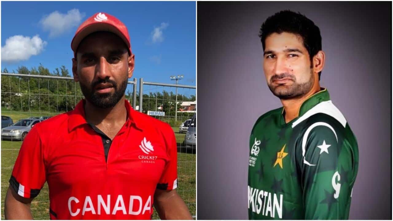 Ravinderpal Singh(L) Sohail Tanvir(R)
