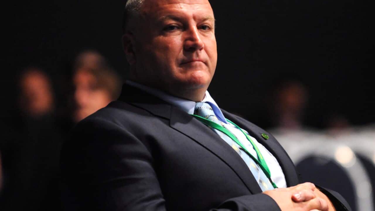 File photo of UK union leader Bob Crow