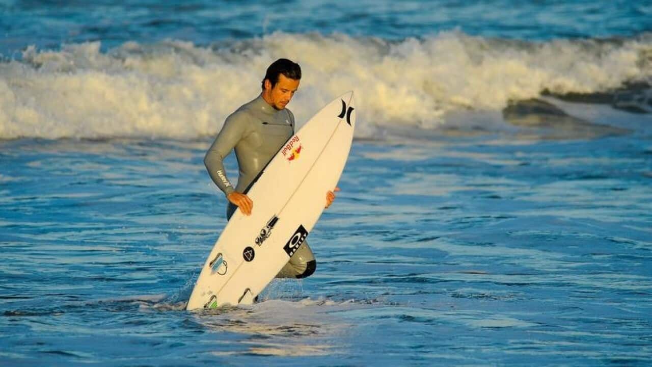 Australian surfer Julian Wilson