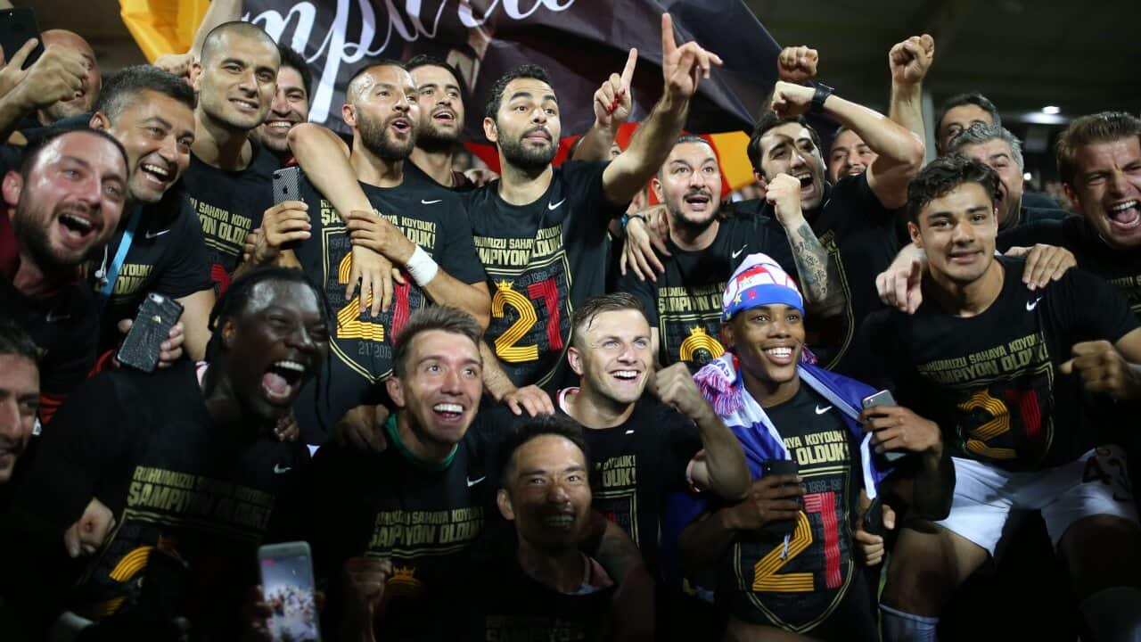 Galatasaray Turkish Goztepe Bafetimbi Gomis