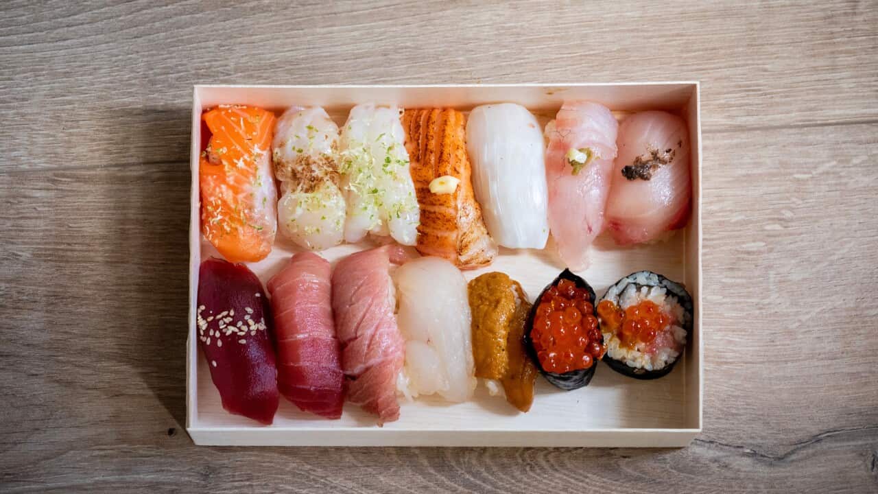 Sushi platter by Omakase by Van