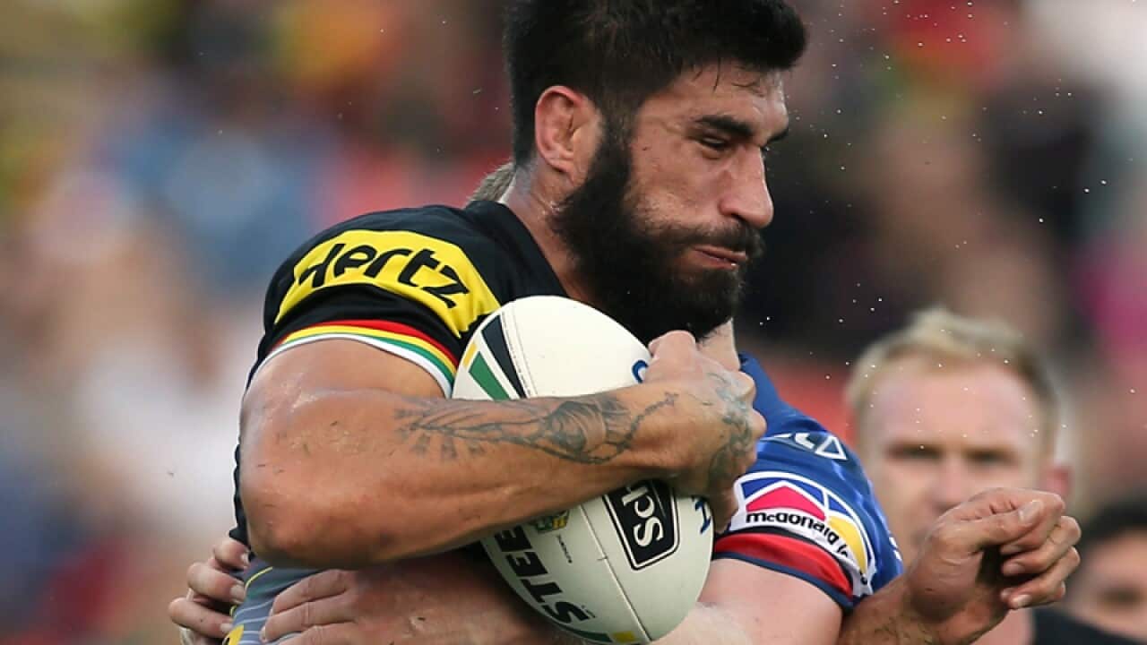 James Tamou of the Panthers