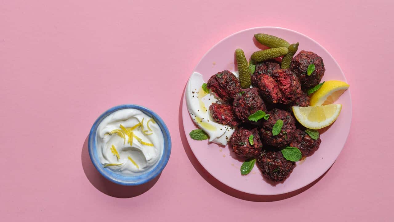 Kidney bean and beetroot falafel crop.jpg