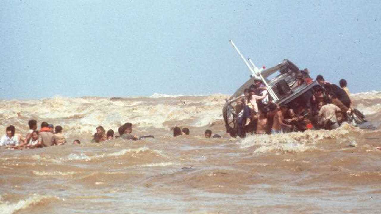 Vietnamese refugees, boat people