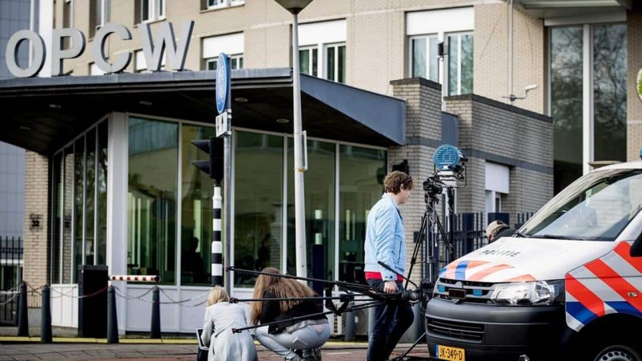 The headquarters of the OPCW in The Hague