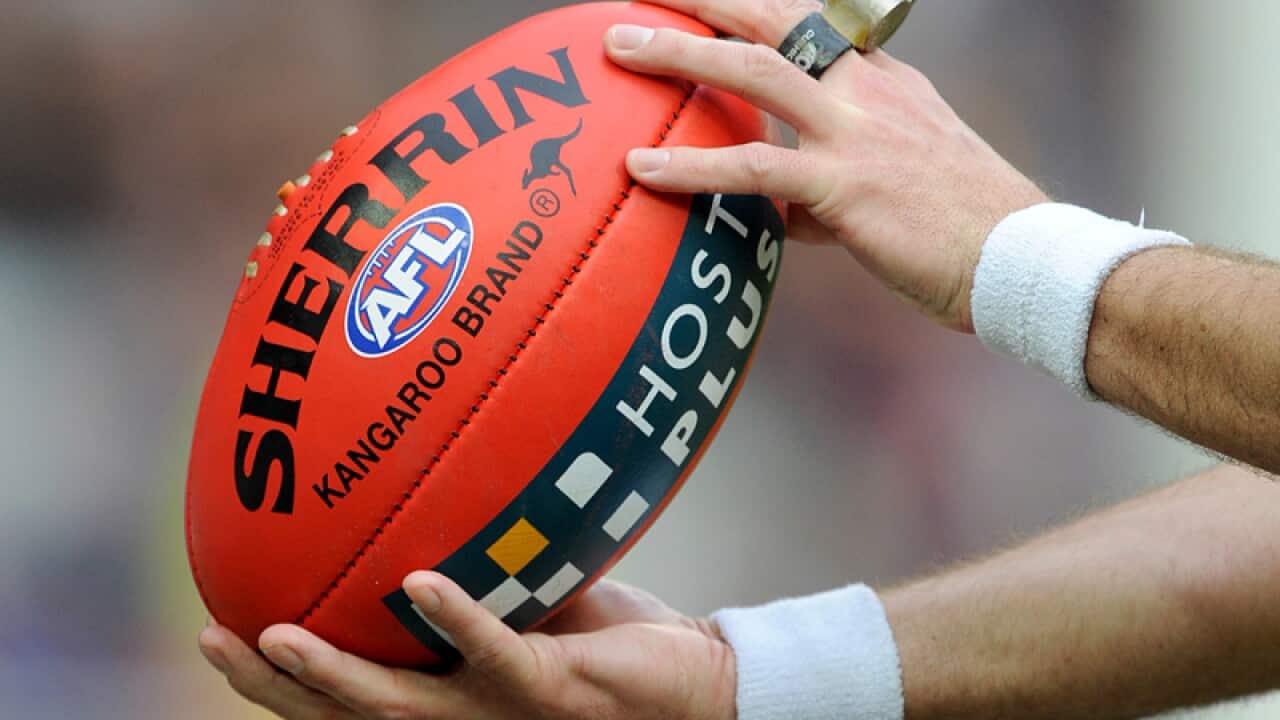 An AFL ball