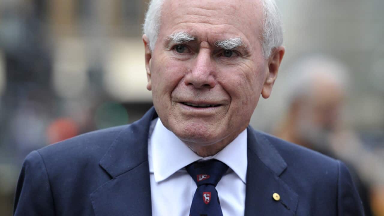 Former prime minister John Howard
