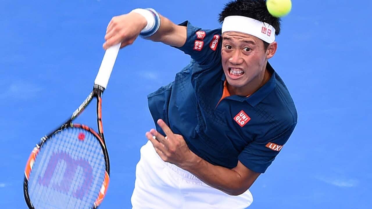 Japan's Kei Nishikori