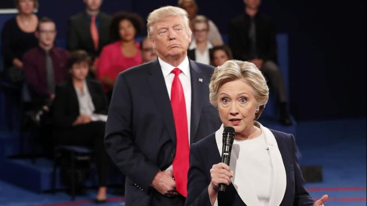 The first televised debate between Donald Trump and Hillary Clinton during the 2016 US presidential campaign drew a record 84 million viewers.