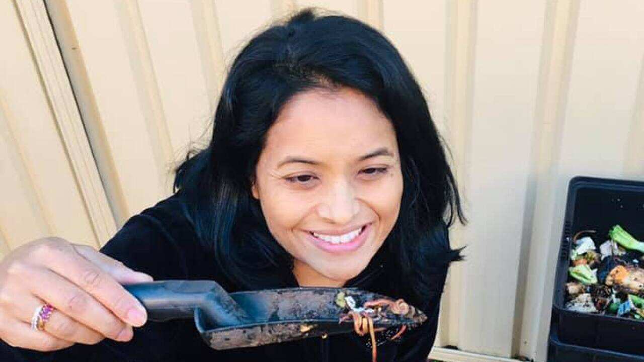 Alina Tamrakar talks about Vermicomposting and recycling organic waste that may otherwise end up in landfills.