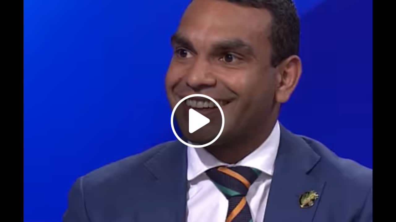 Benson Saulo, an Aboriginal bank teller.