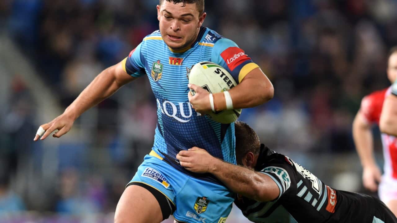 Ash Taylor of the Gold Coast Titans