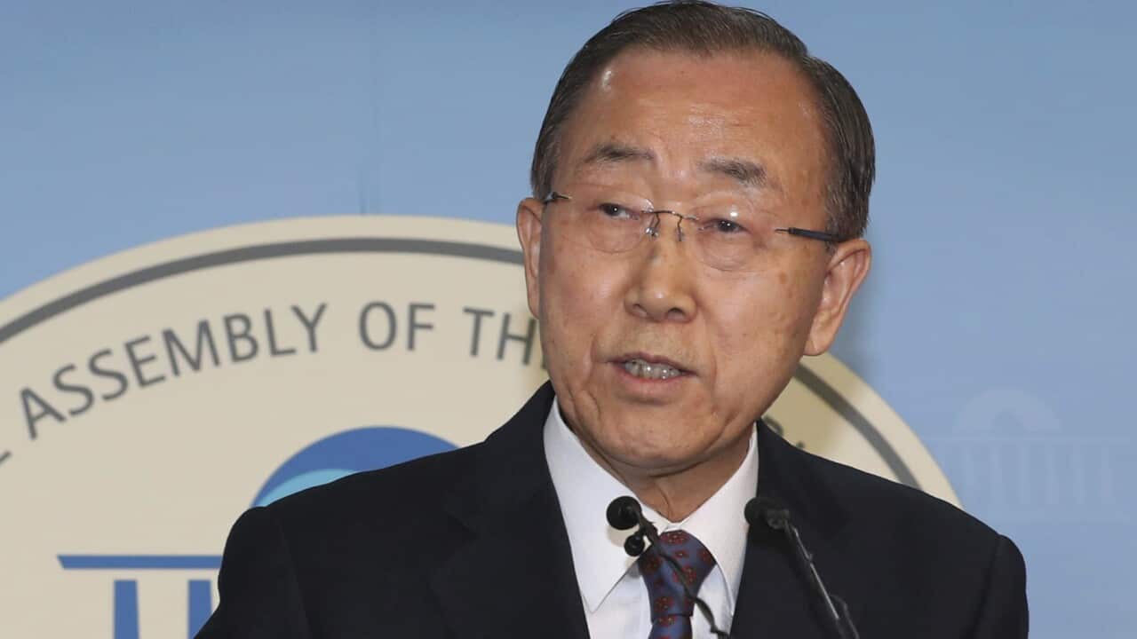 Former U.N. Secretary-General Ban Ki-moon