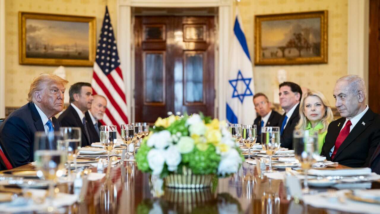 DC: Blue Room Dinner with Trump and Netanyahu