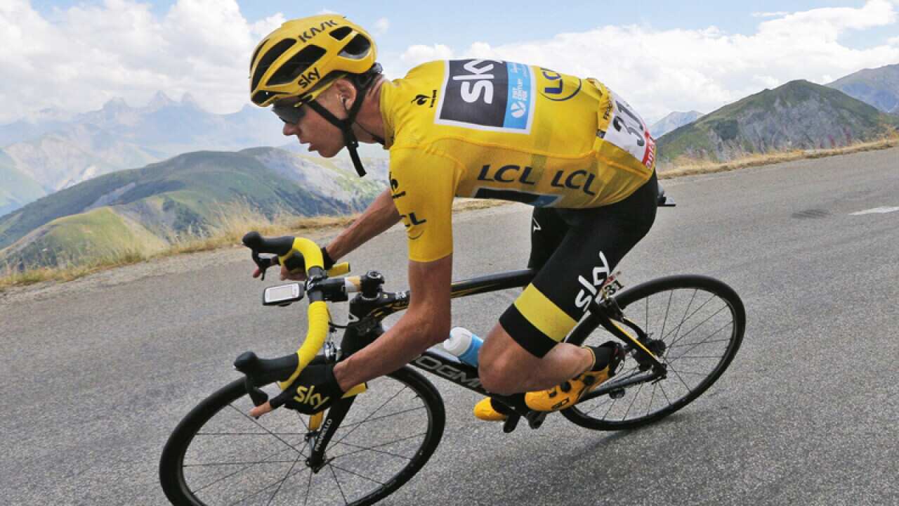 British cyclist Chris Froome