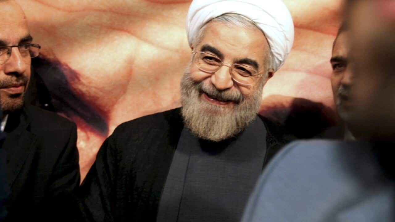 Moderate cleric Rowhani new Iran president