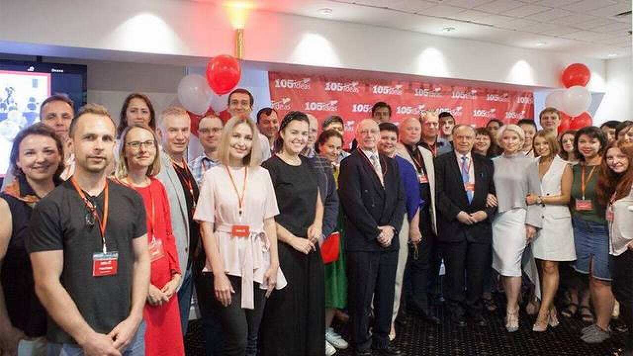 Russian 105Ideas Summit participants 2017