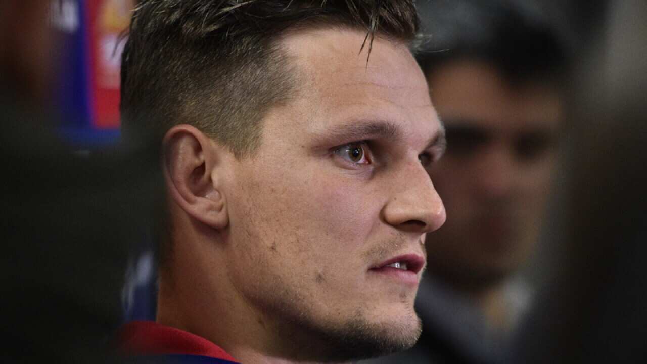Western Bulldogs player Clay Smith