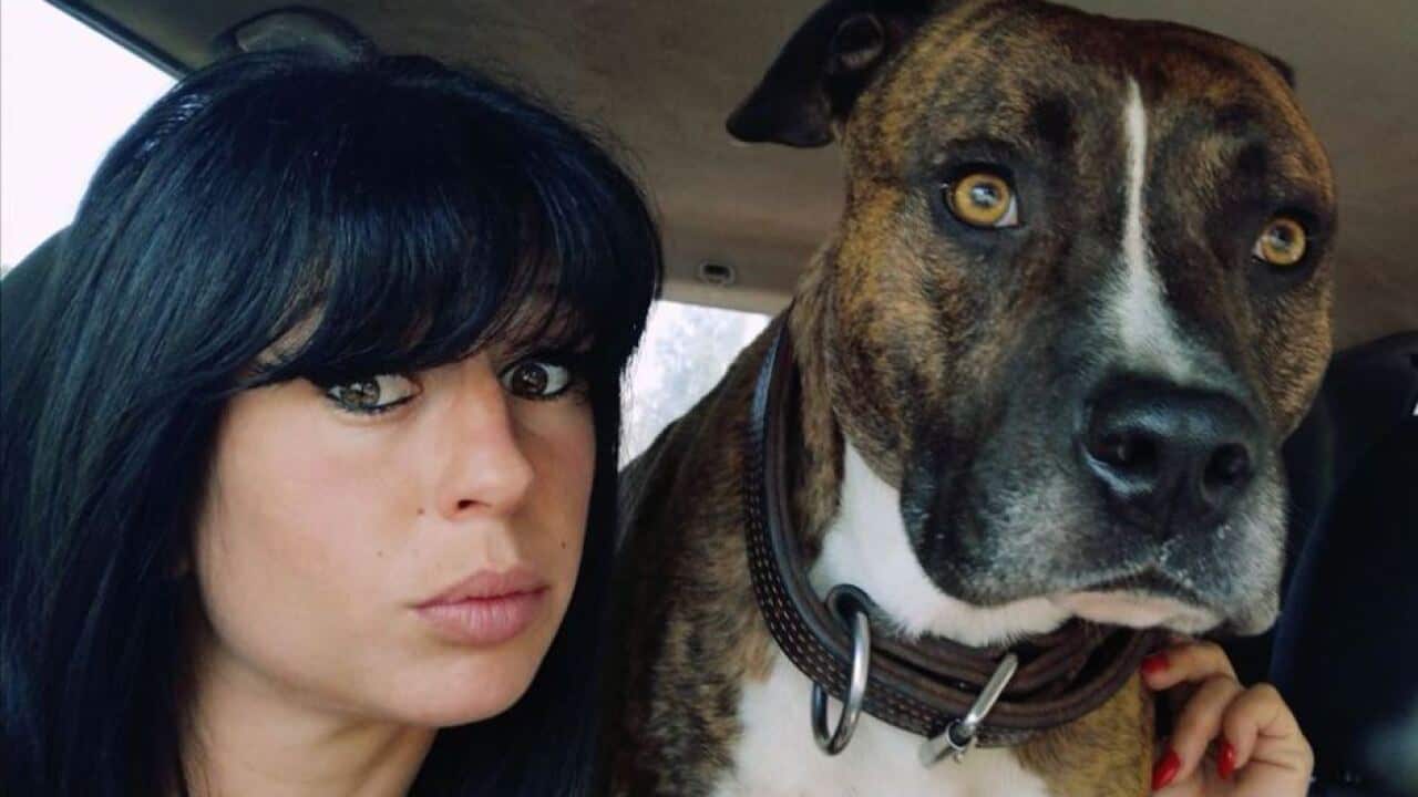 Elisa Pilarski phoned her partner before the attack to tell him she came across "threatening dogs".