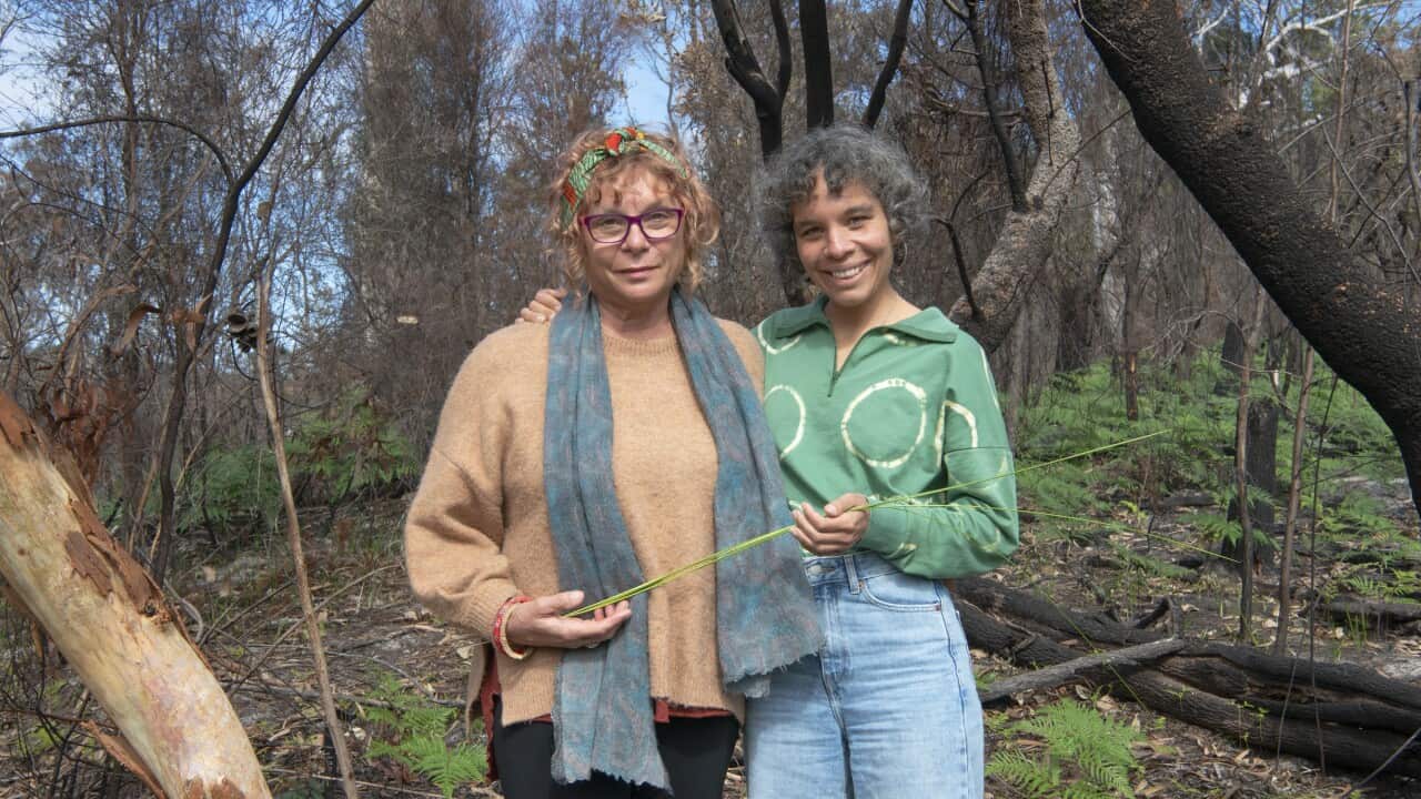 Sonja and Elisa-Jane Carmichael