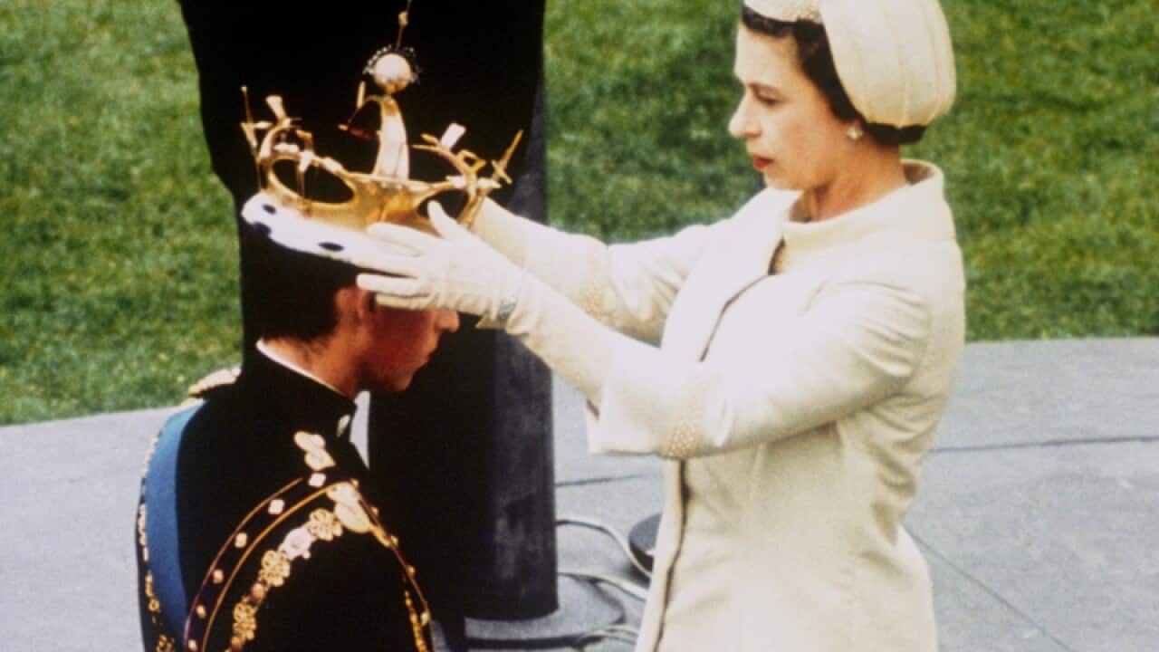 Prince Charles is crowned Prince of Wales