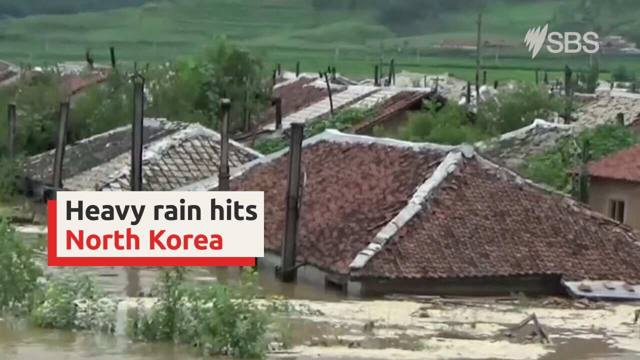 North Korea floods