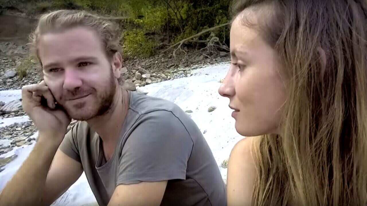 A still from Mark Firkin and Jolie King's YouTube channel 'The Way Overland'