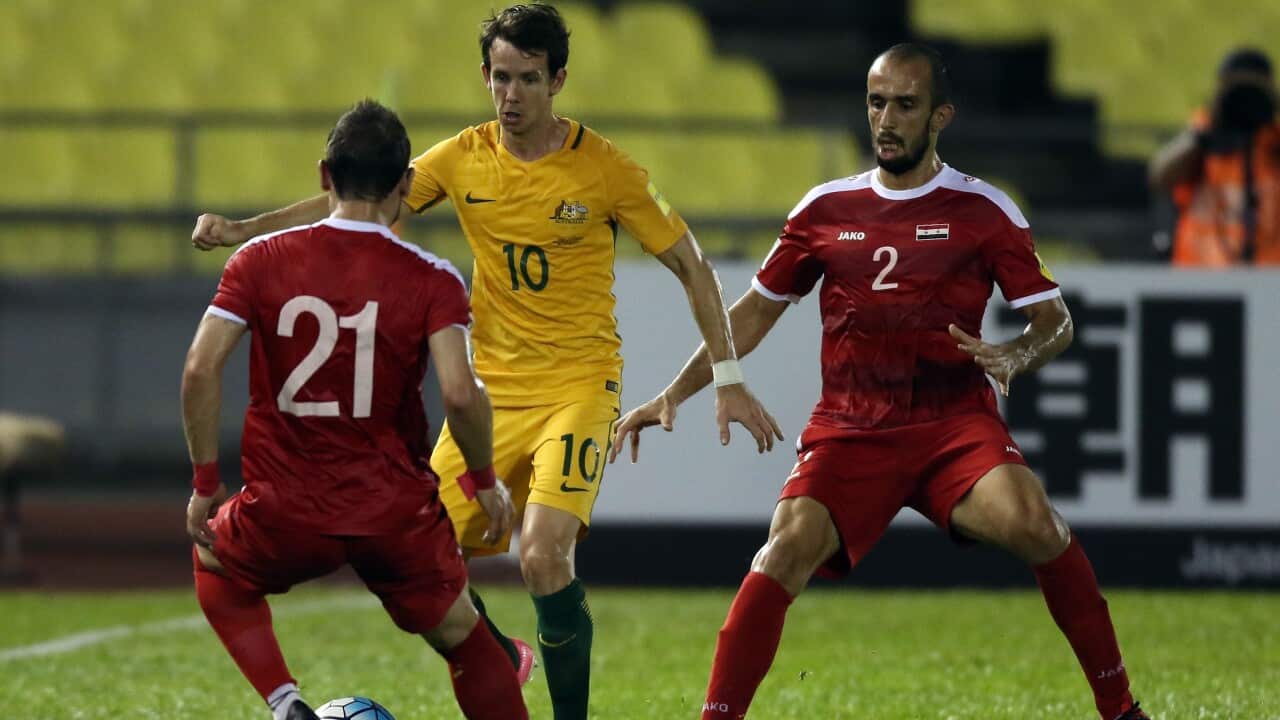 Socceroos Robbie Kruse Australia 2018 FIFA World Cup Syria