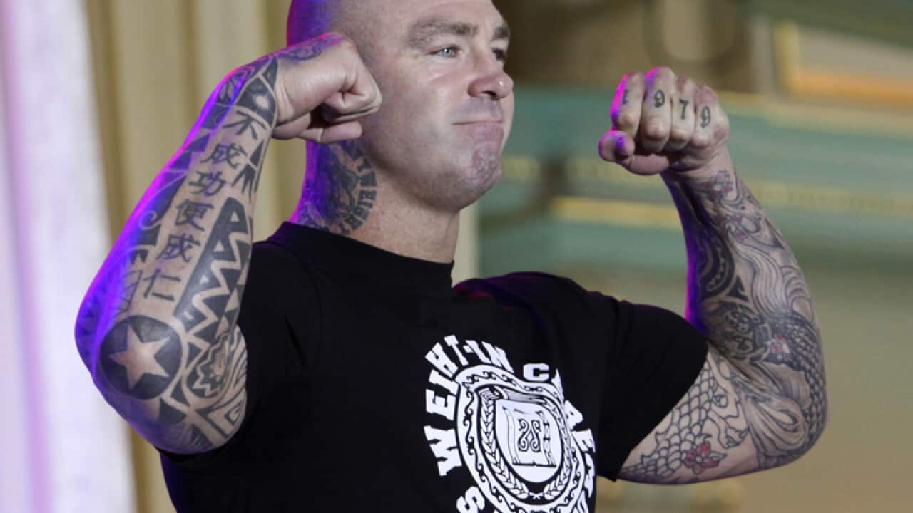 Australian world heavyweight boxing champion Lucas Browne