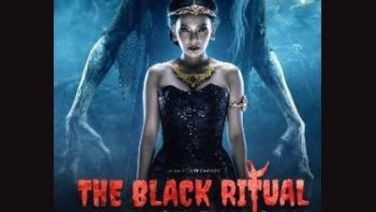 Official flyer of film The Black Ritual: The Widow Demon (Ritual Gaib: Nyai Randsura) - directed by Intan Kieflie and Stuart Simpson. Image courtesy: Indonesian Horror Film Festival 2026.
