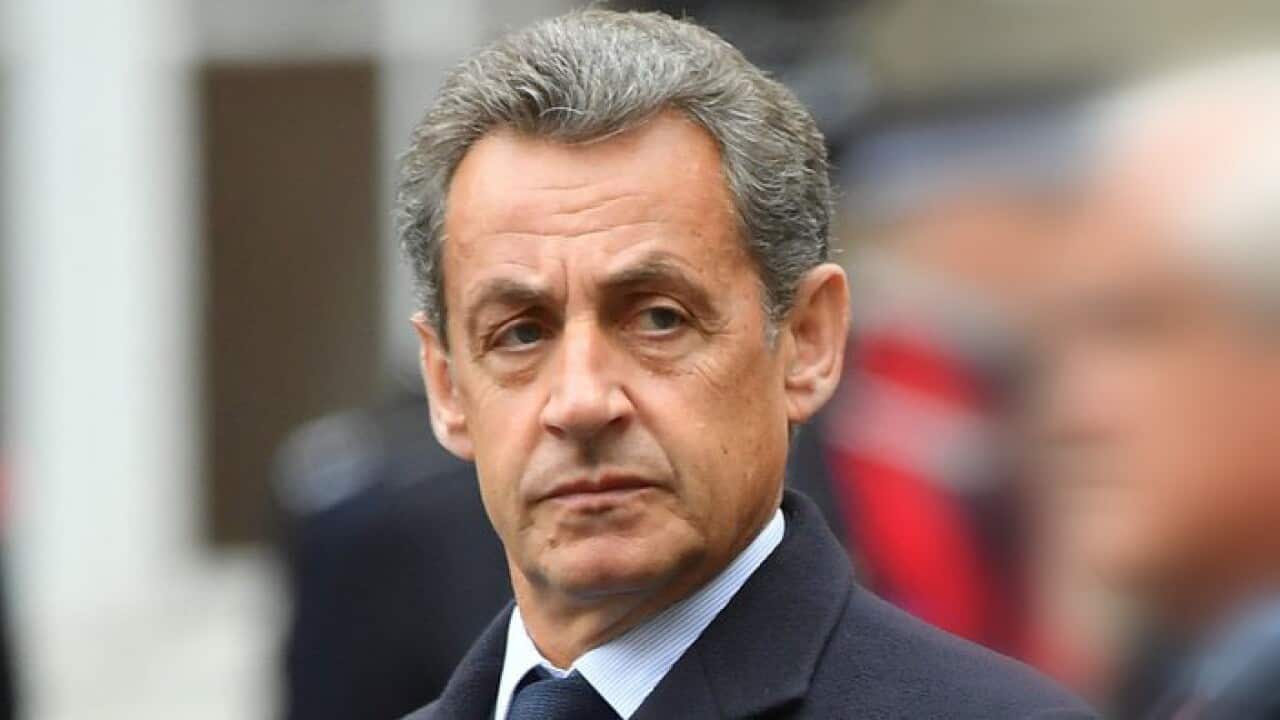 Former President Nicolas Sarkozy.
