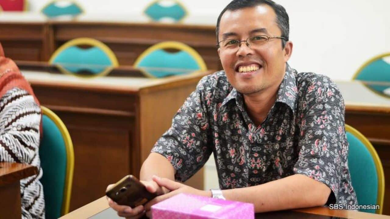 Jaelan Sulat at the class of Doctoral Priogram of the Medicine faculty of gajah Mada university, Yogya Nov 2017 (by Firman) aculty
