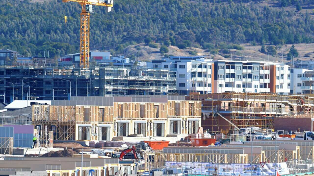 Construction of apartments and houses