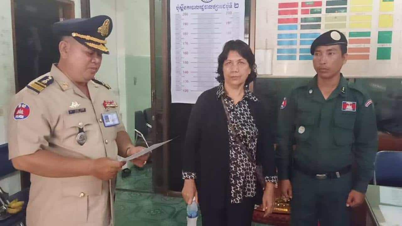 CNRP activist has been arrested