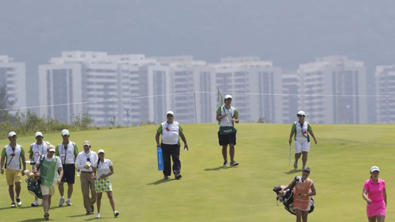 Olympic Golf Course in Rio de Janeiro, Brazil.