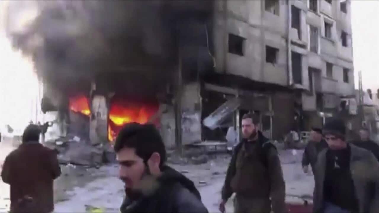Syrian government airstrikes kills more than 40