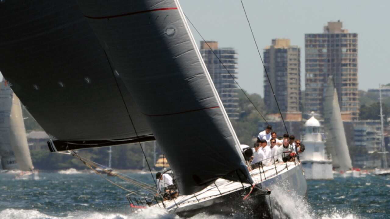 Ichi Ban during the SOLAS Big Boat Challenge