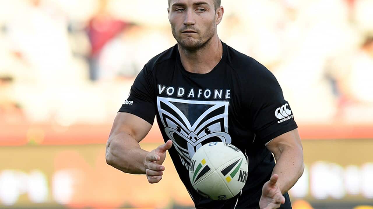 Kieran Foran of the Warriors