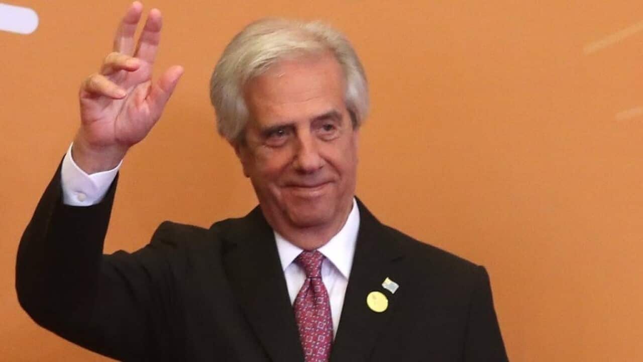 President of Uruguay Tabare Vazquez