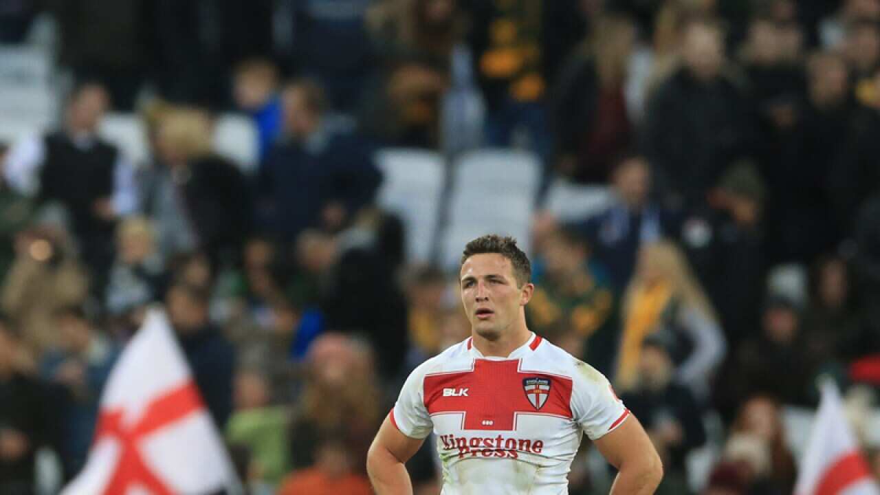 England rugby league captain Sam Burgess
