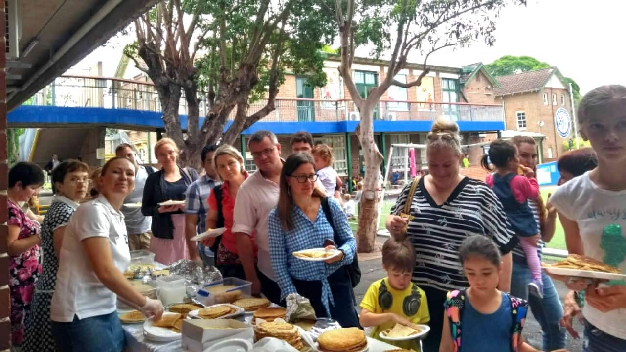Maslenitsa at St. Alexander Nevsky Russian School, Homebush