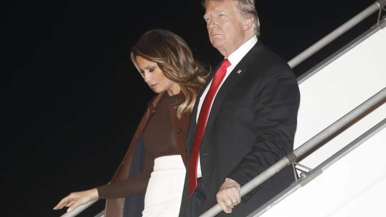 Donald Trump and Melania Trump