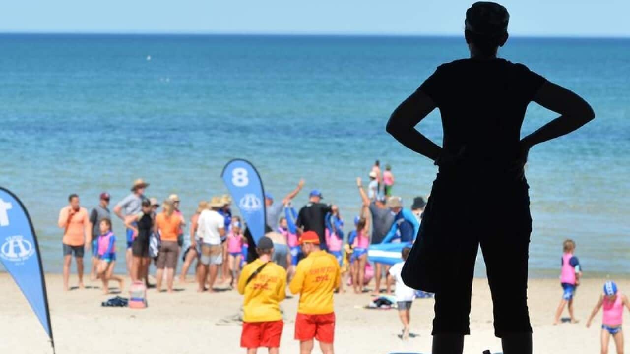 Surf Lifesaving Club on the beach