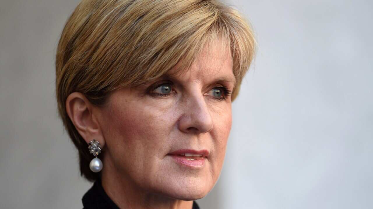Foreign Minister Julie Bishop