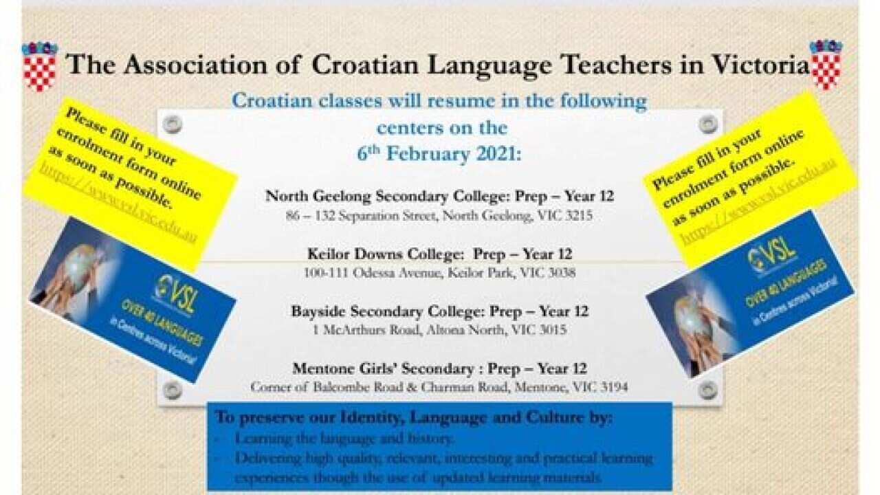 VSL CROATIAN LANGUAGE