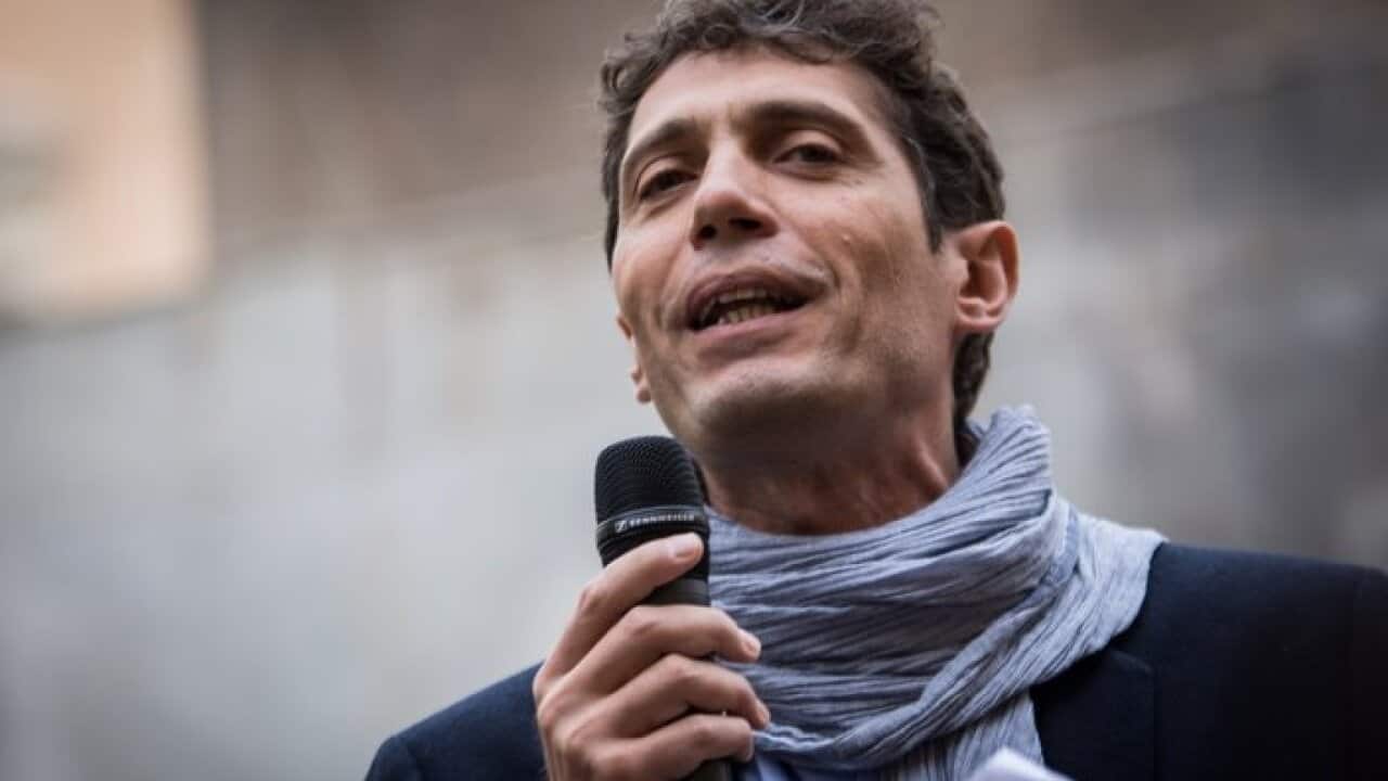 'I was a foreigner' press conference in Rome