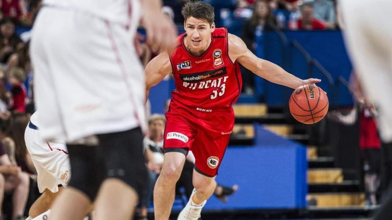 Damian Martin of the Perth Wildcats