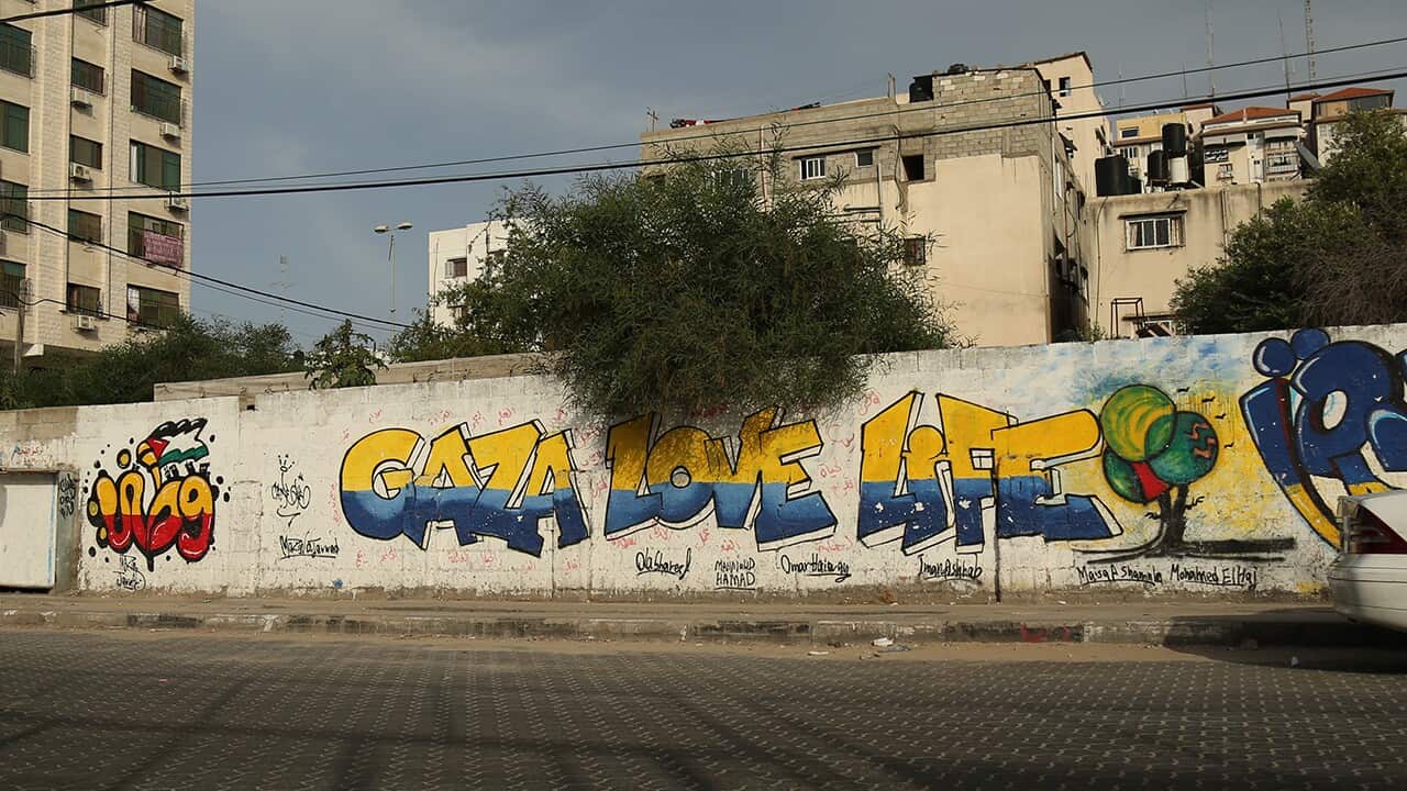 Reporter Brett Mason and producer Will West spent just over a week filming in Gaza for Dateline. These behind the scenes photos offer more insight into daily life there.