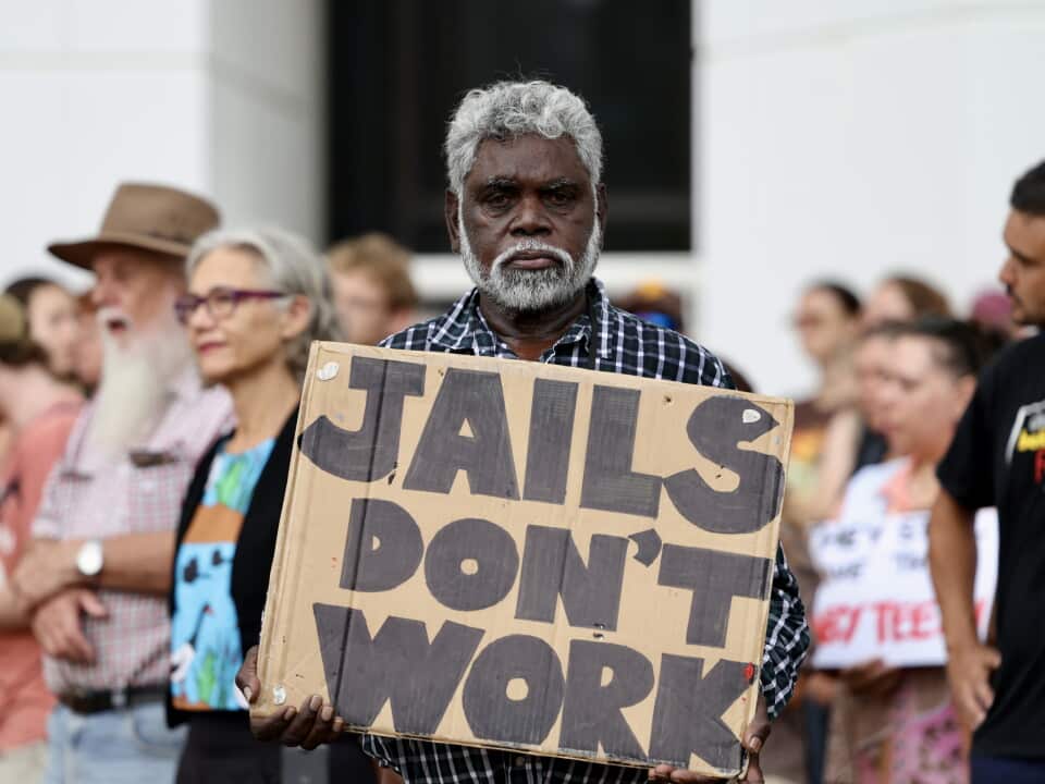 JUSTICE REFORMS PROTEST NT
